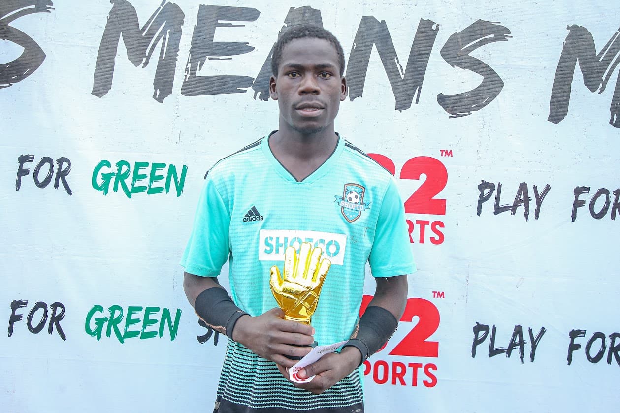 Best Goalkeeper Award - Dancan Oremo